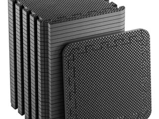 Edukit 24 Piezas - Suelo Gimnasio, EVA Esterilla Puzzle, Tatami; 24 Piezas y 22 Bordes; 30.5 x 30.5cm; Negro; Puzle Antideslizante para el Casa, Garaje o Zona de Deporte.