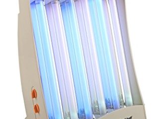 Efbe-Schott Solarium facial con 6 lámparas, 105 W, 2 gafas de protección incluidas, Blanco, SC GB 836 C N