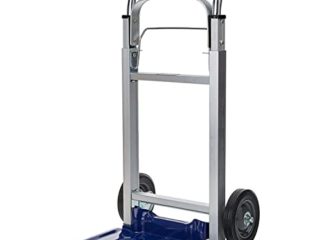 Einhell Carretilla de mano plegable - BT-HT 90. Con capacidad de 90 kg y pala plegable. Bloqueo para empuñadura extensible. Bastidor de aluminio haciéndolo ligero y facilitando su trasporte