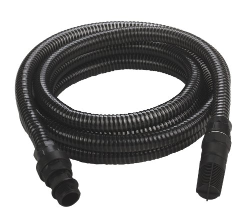 Einhell Original Manguera de aspiración de 7 m de plástico (accesorios de la bomba, 7 m de longitud, conexión de plástico de 42 mm 1 1/4 pulgadas IT)