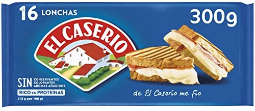 El Caserío Queso Lonchas 16 Lonchas, 300g