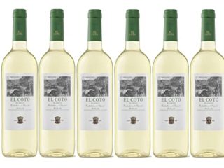El Coto Blanco | Vino Blanco DOC Rioja | Variedad Viura, Verdejo y Sauvignon Blanc | Fresco, Fino y Afrutado | Caja 6 botellas 750 ml