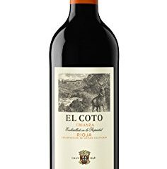 El Coto Crianza - Vino Tinto DOC Rioja, Variedad Tempranillo, Redondo, Afrutado, Equilibrado, 750 ml