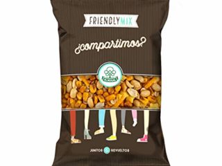 El Nogal Frutos Secos Cóctel de Frutos Secos Sabor Tex-Mex Bolsa, 125 G. SIN GLUTEN. APTO PARA CELÍACOS.