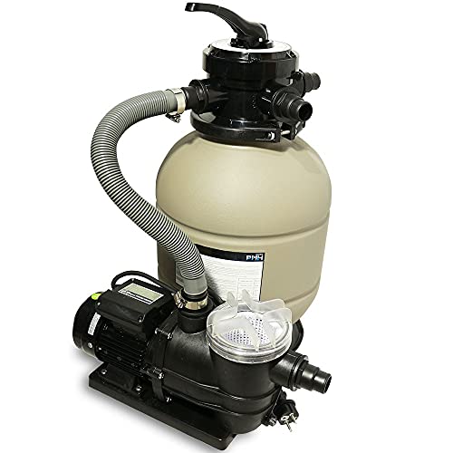 ELÉCTRO SANTOMERA Depuradora de Arena 6400L/h monobloc 320 con válvula selectora