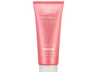Elifexir Senobell - Crema Reafirmante Senos | Tonificante Para Senos y Escote | Antiestrias | Efecto Tensor y Volumen | Pecho Más Nutrido y Firme | Hidratación Profunda | 200 ml
