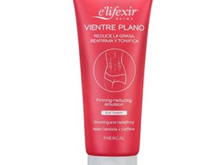 Elifexir Vientre Plano | Gel Reductor Abdomen | Crema Quemagrasas Reductora y Reafirmante Potente| Quema Grasas Adelgazante Mujer y Hombre | Con Cafeína y Centella Asiática - 200 ml