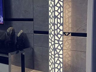 ELINKUME 1PCS Llevó Lámpara de Pie Blanco Cálido Estilo Moderno PVC Madera Plástico Placa Interruptor de Pedal AC220V Interior perfecto Luces decorativas para Sala de Estar, Habitación