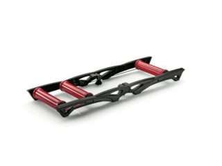 Elite Arion - Rodillo de ciclismo, color rojo y negro