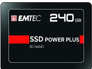 EMTEC Internal SSD X150 240 GB, Negro
