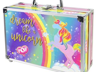 Enchanted World of Beauty Case, Estuche de Maquillaje con Productos de Belleza de Colores, Divertido Kit de Maquillaje, Coloridos Accesorios, Juguetes y Regalos para Niños y Niñas
