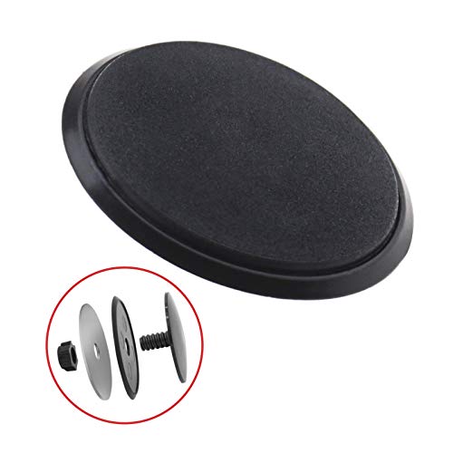 Enchufe del limpiaparabrisas trasero del coche de 37 mm Enchufe de bloqueo impermeable para el limpiaparabrisas trasero Antena del parabrisas Cubierta del orificio aéreo ABS Negro