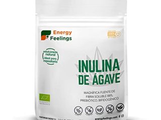 Energy Feelings Inulina de agave ecológica - 200g | prebiotico | rico en fibra | control de peso