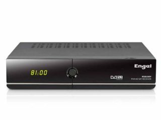 Engel RS8100Y - Receptor TV satélite HD PVR con WiFi, Negro