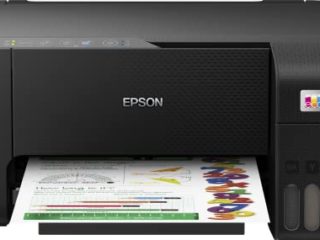 Epson EcoTank ET-2812, Impresora WiFi A4 Multifunción con Depósito de Tinta Recargable, 3 en 1: Impresión, Copiadora, Escáner, Mobile Printing, Negro