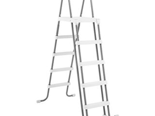 ESCALERA Intex CON ESCALERAS DESMONTABLES (PARA PISCINAS DE 52 PULGADAS), gris, 130x33x182 cm