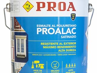 Esmalte Laca al poliuretano Proalac. Pinta tus muebles de cocina, radiadores, madera o metales con la máxima calidad. Valido para interior y exterior. Proa