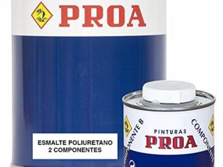 ESMALTE POLIURETANO DOS COMPONENTES BRILLANTE. Excelente adherencia para pintar sobre hierro, azulejo, fibra, cristal.