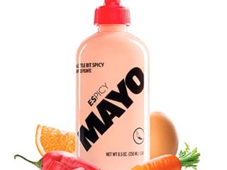 ESPICY - Mayo 250 ml | Mayonesa con el Toque Perfecto de Picante | Cremosa | Sin Gluten | Apto para Vegetarianos | Keto Friendly | Hecho en España | Picor: 2/10