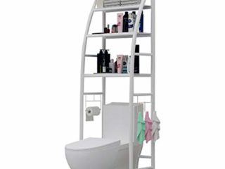 Estanteria sobre Inodoro WC Cuarto Baño Lavadora Ahorra Espacio Almacenamiento