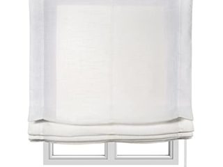 Estores Basic - Estor Pachetto, Plegable sin Varillas, paqueto Blanco, 150x175cm