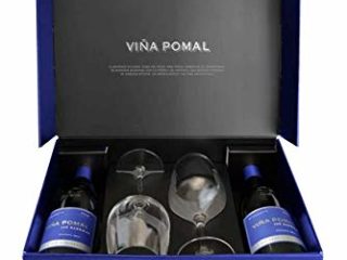 Estuche 2 botellas + 2 copas de Viña Pomal 106 Barricas Reserva