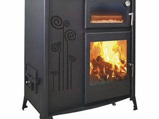 Estufa Policombustible con Horno JOIMA Modelo ECO VALLE. Pellets, Orujo, Huesos de aceituna, Cáscaras de Pistacho, Cáscaras de almendra y Leña