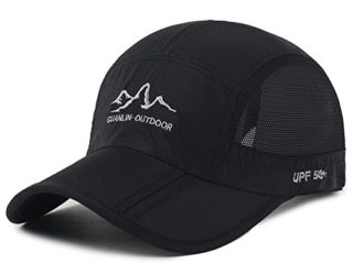 Estwell Gorra de Béisbol para Hombre Mujer Sombrero de Sol Sombreros Verano Ajustable Plegable Gorra de Golf