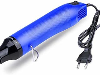 ETEPON Mini Pistola de Aire Caliente Manualidades 300W (Azul)