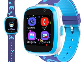 ETPARKK Relojes para Niños, Reloj Inteligente Niño, Llamadas, Chat de Voz, SOS, Control Parental, Cmara, música, Juegos, Regalo para Niños de 3-12 años. Incluye Cargador
