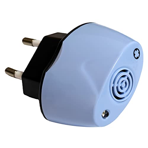 Euroallergy Terminator | AntiAcaros Eléctrico y Electrónico por Ultrasonidos | para Interiores | Solución Atóxica y Ecológica para Combatir Los Ácaros del Polvo Responsables De Producir Alergia