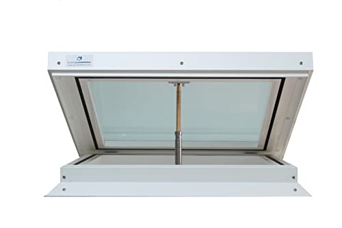 EUROLUMBRERA CLARABOYA 50X50CM DE ALTA CALIDAD PARA TECHOS PLANOS. LA CLARABOYA ES DE LARGA DURABILIDAD. CON ROTURA DE PUENTE TÉRMICO, EVITANDO LA CONDENSACIÓN. ALTOS VALORES TÉRMICOS Y ACÚSTICOS