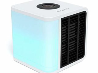 Evapolar EvaLIGHT Plus EV-1500 Refrigerador de aire evaporativo personal y humidificador/aire acondicionado portátil, color blanco