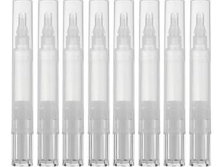 EXCEART 8 Unids Vacío Lip Blloss Travel Sub Botellas Estrenos Labios Botellas Reutilizables Botella de Lápiz Labial Botella Claro Lip BLS (Color Surtido)
