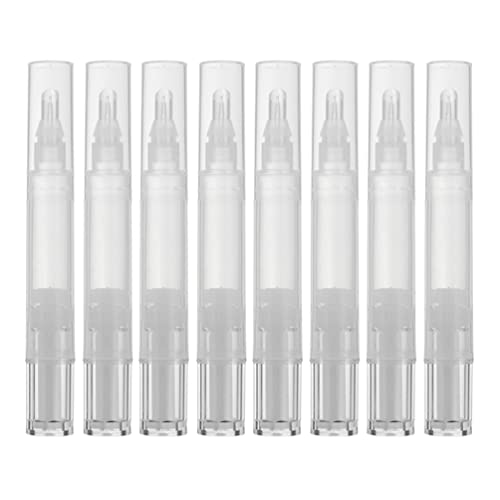 EXCEART 8 Unids Vacío Lip Blloss Travel Sub Botellas Estrenos Labios Botellas Reutilizables Botella de Lápiz Labial Botella Claro Lip BLS (Color Surtido)