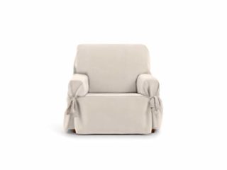 Eysa Levante Funda de sofá, Algodón, Beige, 1 Plaza