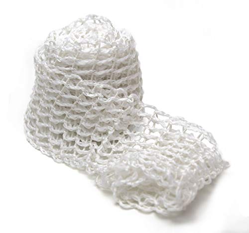 Fackelmann Malla elástica para Carne Cocina, Cuerda, Blanca, 200 cm, 40
