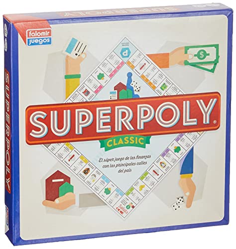 Falomir Superpoly, Juego de Mesa, Clásicos, multicolor (646375)