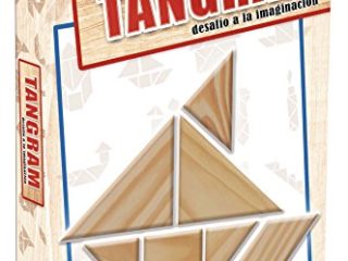 Falomir- Tangram Juego de Mesa Educativo, Multicolor (646484)