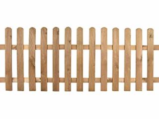 Faura - Valla de Madera clásica con Relieve | 100x210 cm.