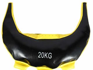 Fayme Saco de levantamiento de peso Bulgarian Power Bag Kraft Training Arena Saco Fitness Box Entrenamiento Arena Saco de entrenamiento Saco de arena Amarillo