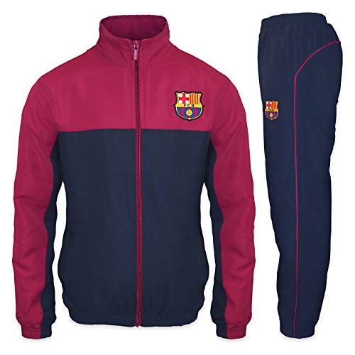 FCB FC Barcelona - Chándal Oficial para Hombre - Chaqueta y pantalón Largos - Large