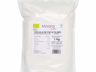 Fécula de patata sin gluten, ecológica y vegana - Harina o almidón de papa BIO (1kg)