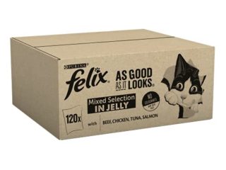Felix As Good As It Looks - Comida para Gatos variada (100 g, 120 Unidades)