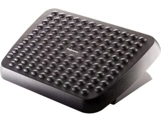 Fellowes Reposapiés ergonómico ajustable para oficina, color negro
