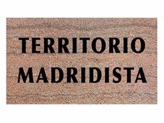 Felpudos Originales Felpudo Madridista. Regalo para Aficionados Real Madrid Frases sobre Fútbol. Idea para Regalar a una Persona Que le guste el fútbol