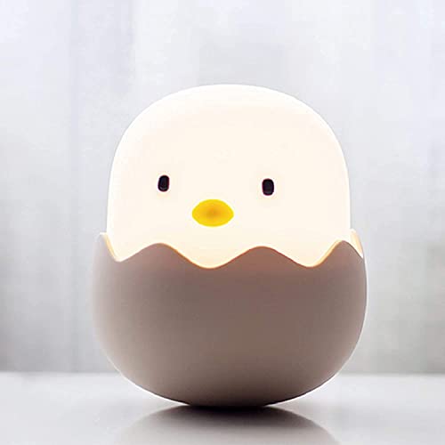 FemKey Luz Nocturna Infantil, LED Lámpara Nocturna de Niños con Función Control Tátil, Luz de Dormir de Cuarto de Bebé, USB Recargable Regalo para Niños y Bebés Cumpleaños, Día de los Reyes Navidad