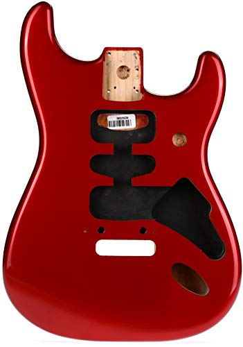 Fender® SERIE DELUXE STRATOCASTER® ALDER BODY HSH ROUTING Strat - Cuerpo de guitarra (aliso), color rojo