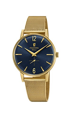 Festina Reloj Análogo clásico para Hombre de Cuarzo con Correa en Acero Inoxidable F20253/2