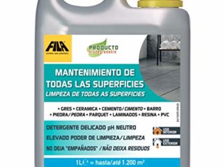 Fila Surface Care Solutions MANTENIMIENTO DE LAS SUPERFICIES, Limpiador de Suelos Concentrado con pH Neutro Ideal para todos tipos de pavimentos y revestimientos, también los más delicados, 1L